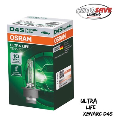 Osram D4S Ultra Life XENARC HID Xenon Upgrade Gas Bulb 66440ULT Single NEW 2022