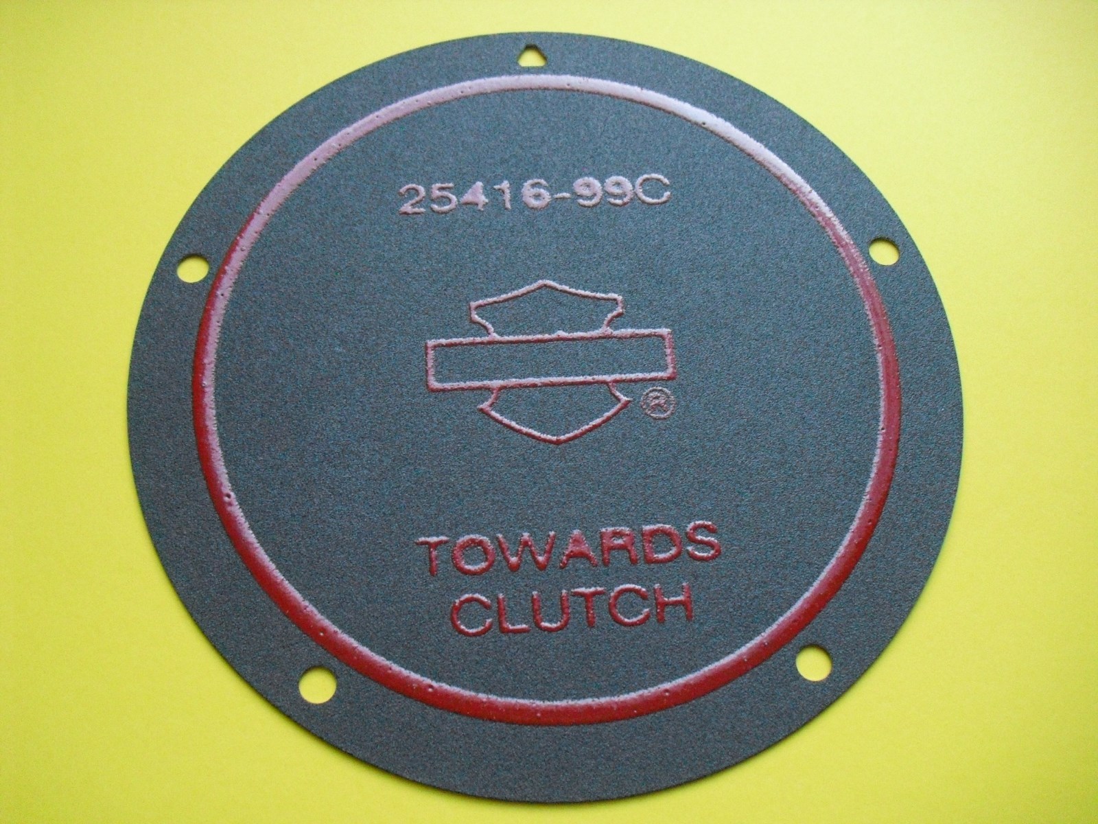 Harley OEM Original twin cam derby cover gasket 5 holes softail touring