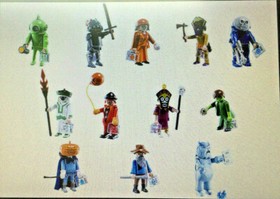 Playmobil,SCOOBY-DOO GHOSTS,SERIES #1,ALL 12 DIFFERENT,BRAND NEW