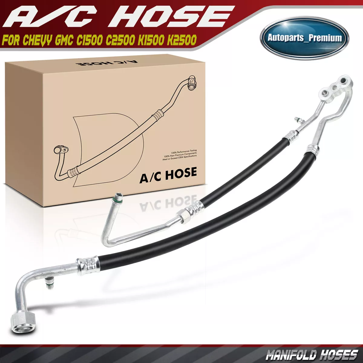 New A C Manifold Hose Assembly for Chevrolet GMC C1500 C2500 C3500 