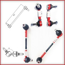 Kit Biellette Regolabili Barra Torsione Anteriore + Posteriore Alfa Giulietta