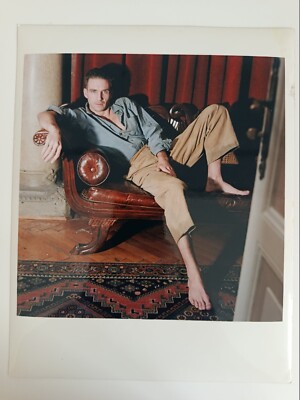 RALPH FIENNES - HELMUT NEWTON ORIGINAL FOTO - VENEDIG ITALY