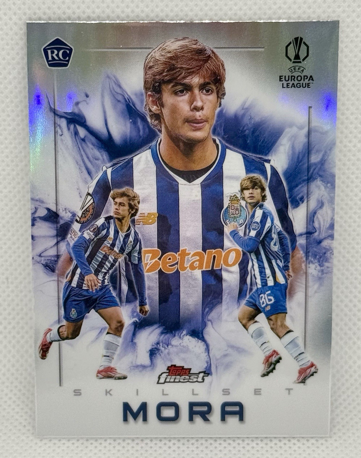 2024-25 Topps Finest UEFA Rodrigo Mora Skillset Rookie (RC) FC Porto