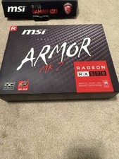 MSI Radeon RX 570 ARMOR 8GB OC Graphics Card ...