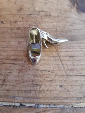 Vintage Barbie 90s gold shoes