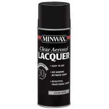 Minwax 152100000 Lacquer Spray, Liquid, Clear, 12 oz, Can