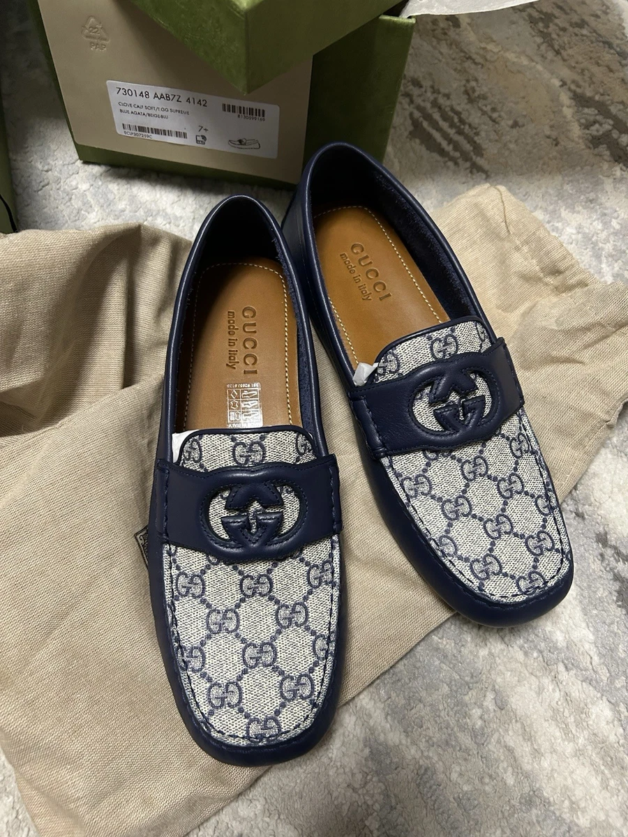 Gucci Moccasin Blue Casual Shoes for Men for sale | eBay display picture 2