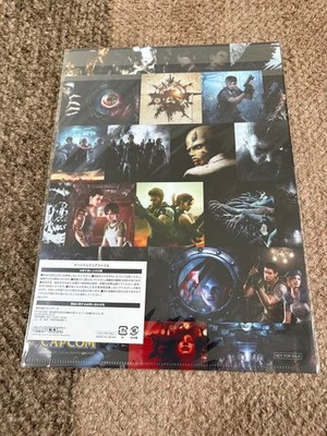 Resident Evil BIOHAZARD Title Key Visual Clear File Official Rare Not for Sale
