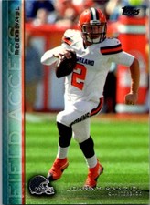 2015 Topps Field Access #130 Johnny Manziel Blue