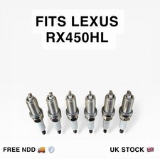 LEXUS RX450HL SPARK PLUGS DENSO IRIDIUM OEM 90919-01263 OE STYLE X6 PCS NEW