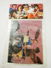 The Rolling Stones puffy Sticker 1983 Musidor sealed in original Package