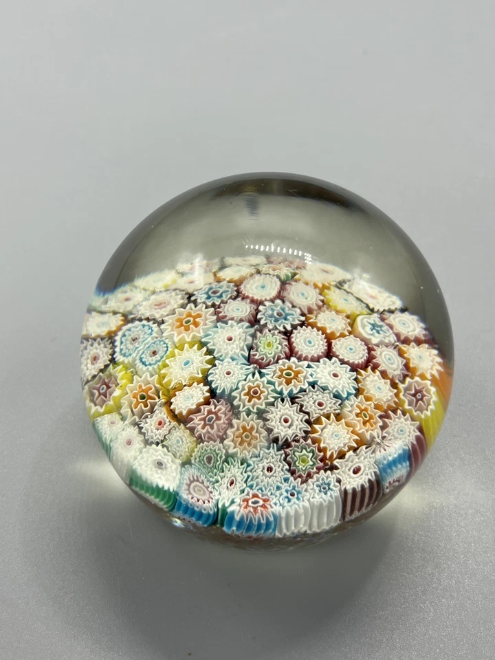 Fratelli Toso Murano Millefiori Paperweight 1960’s-70’s Vintage - Image 4 of 4
