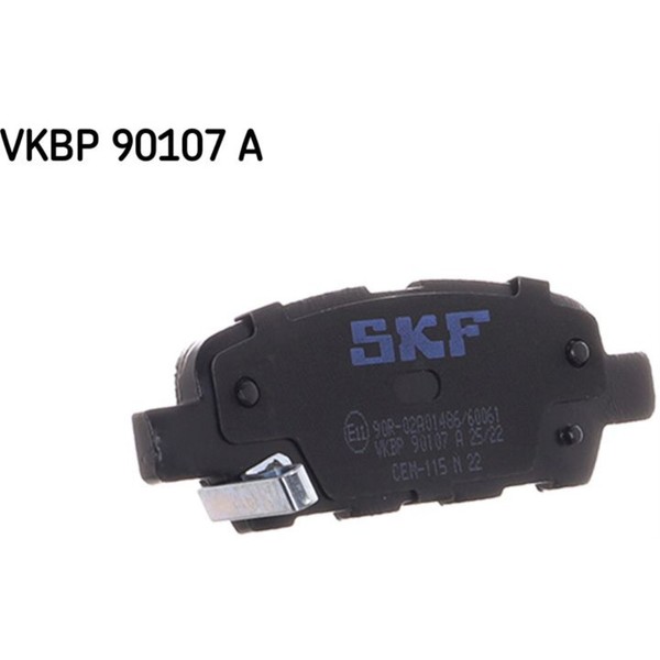 Skf Bremsbelagsatz Scheibenbremse FüR Nissan Qashqai +2 I J10 JJ10 1.6 2.0-image