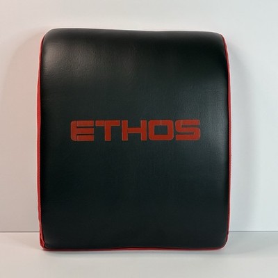 ETHOS Ab Mat Core Trainer Sit Up Cushion Exercise Pad Black Red Fitness