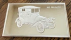 1973 Franklin Mint Sterling Silver Ingot 1000 grains (2.08 Tr Oz) 1913 Peugeot