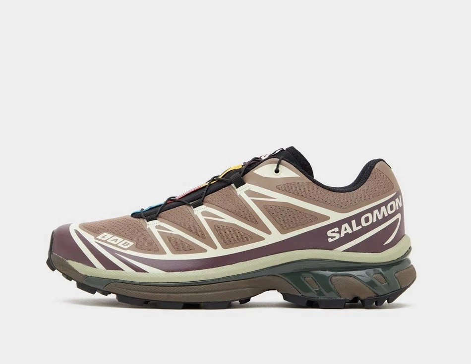 Salomon XT-6 Men's Trainers in Brown Shoes