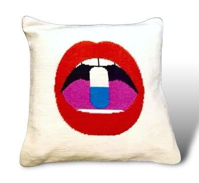 Jonathan Adler Cushion Full Dose Pill BRAND NEW £195