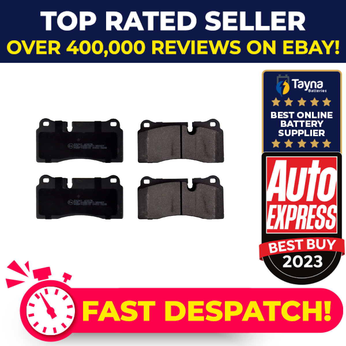 Brake Pads Set Rear 16911 Febi 4L0698451B 4L0698451C D11558265 Quality New