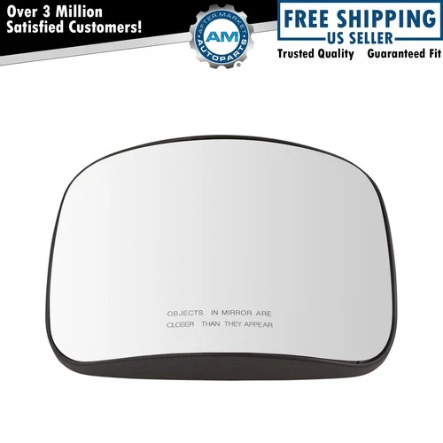 Dorman Hood Mirror Glass Convex Driver Side Left LH for Freightliner Cascadia