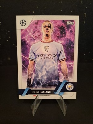 Erling Haaland SSP Image Variation (063 Code) Topps 2023 Super Short Print