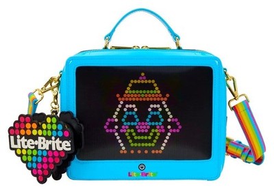 Hasbro By Loungefly Crossbody Con Coin Bag Lite Brite Loungefly