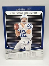 2024 Panini Prestige - For the Record Andrew Luck #FR-AL