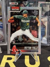 2026 Topps Series 1 Celebration Payton Tolle RC Confetti Foil #15 Boston Red Sox