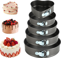 Springform Kuchenform - Backform Rund Stahl - Tortenform 20/22/24/26/28 Cm - Bac