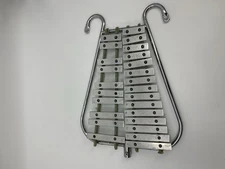 Vintage Jenco A440 25 Bar 2 Octave Vertical Bell Lyre Lyra Marching Glockenspiel