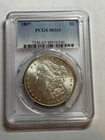 1897-P Morgan Silver Dollar PCGS MS65 Nice Grade Great Reverse Tone