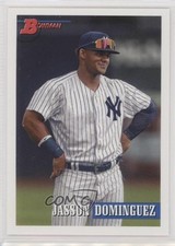 2021 Bowman Heritage Prospects Image Swap Variation Jasson Dominguez #211 3pb