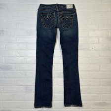 True Religion Vintage Low Rise Straight Leg 27 Billy Jeans Read