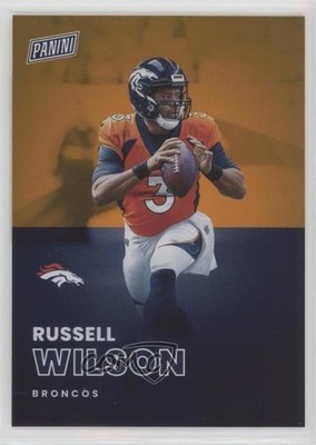 2022 Panini National Convention Orange 122/199 Russell Wilson #3 02u3