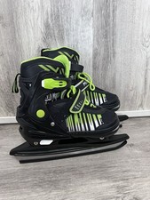 Maxluke ICE SKATES BOYS Youth Childrens ADJUSTABLE US Size 2-5 EU 35-38