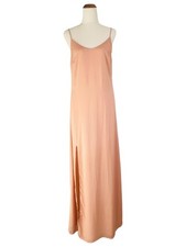Reformation Maxi Slip Dress – Blush Pink – Size S – Sustainable – Backless