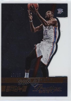 2014-15 Panini Prestige Bonus Shots Orange Die-Cut Plus /25 Kevin Durant #95 4f5