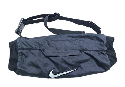 Nike Pro Hyperwarm Swoosh Logo Football Hand Warmer Belted Pocket Thermal Black 
