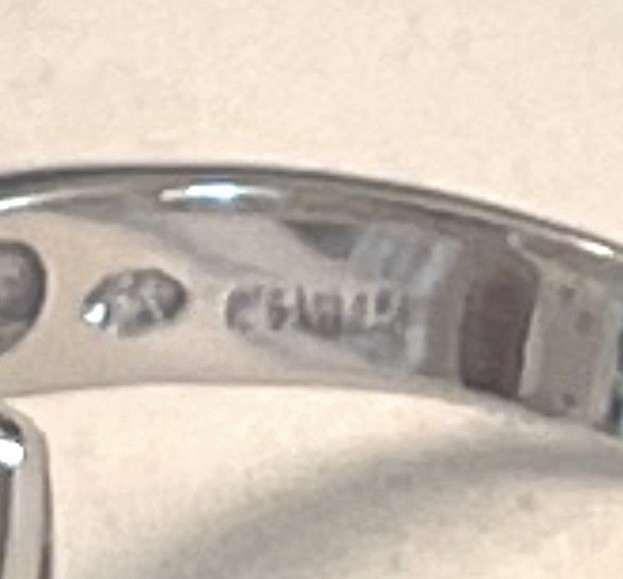 CAMROSE & KROSS JACQUELINE KENNEDY JBK SIMULATED DIAMOND RING SIZE 7.5 ~ NIB