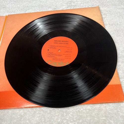 Helen Reddy Long Hard Climb Vinyl Record LP Capitol Records - Foto 5 di 7