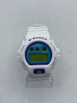 Casio G-Shock DW-6900RCS-7ER CRAZY COLORS weiß/blau Uhr *SCHNELLER VERSAND*