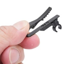 Metal Collar Mic Clip Universal Compatibility Convenient Design For Video Confer