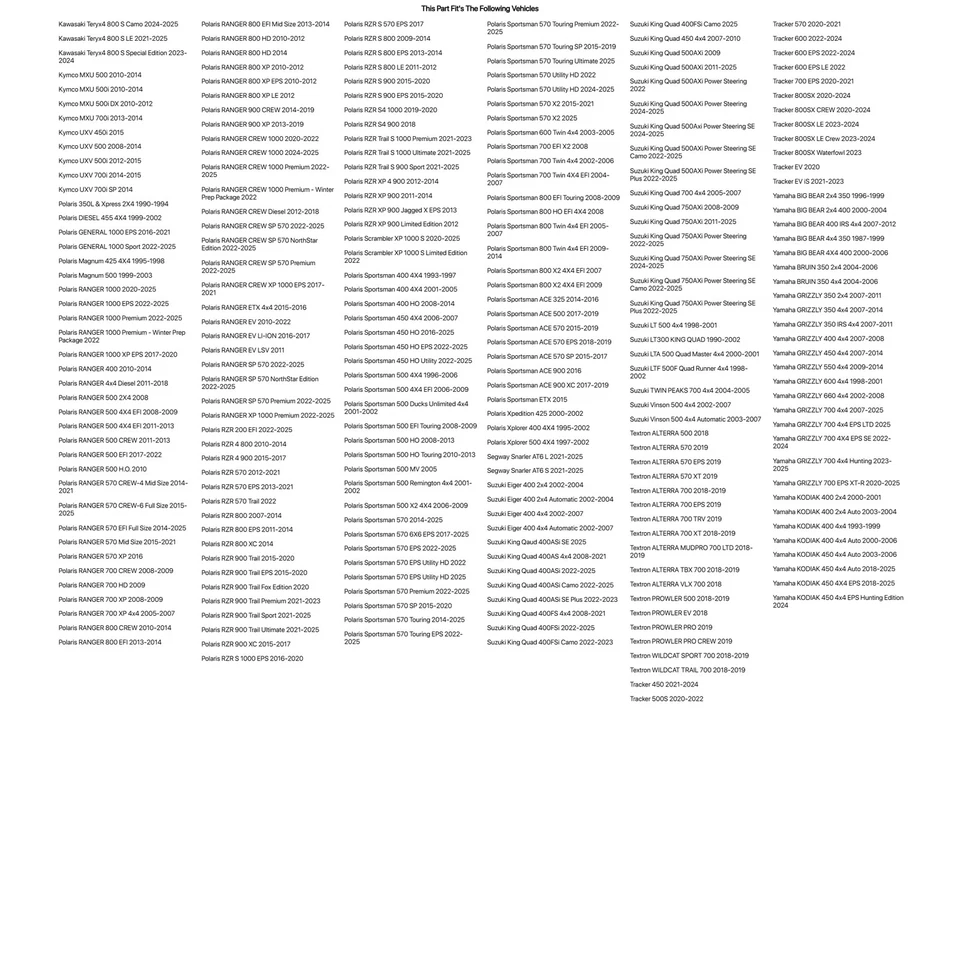 Tusk TriloBite Tire 26x10-12 For KAWASAKI Teryx 750 2008-2013 - Image 4 of 4