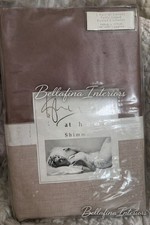 BNIP Kylie Minogue Rare SHIMMER MINK Curtains, L 90” x W 66”