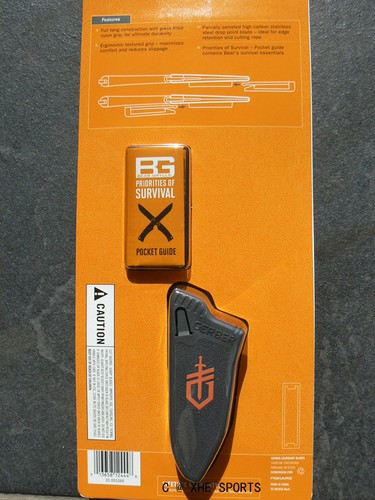 Gerber Knife, Bear Grylls Survival Compact Fixed Blade Pig Knife, 31-001066 - AU - Picture 2 of 2