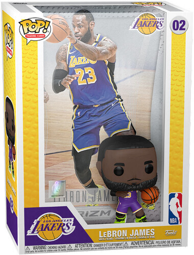 FUNKO POP! TRADING CARDS: Trading Cards: LeBron James [New Toy] Vinyl Figure