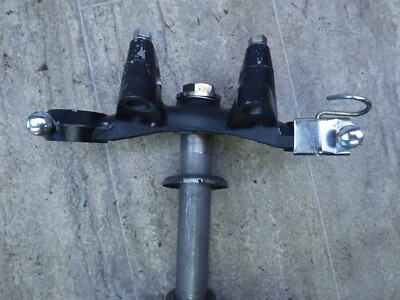 掛軸 327 1976 Kawasaki KZ400 Twin K327-1) triple tree steering stem clamp