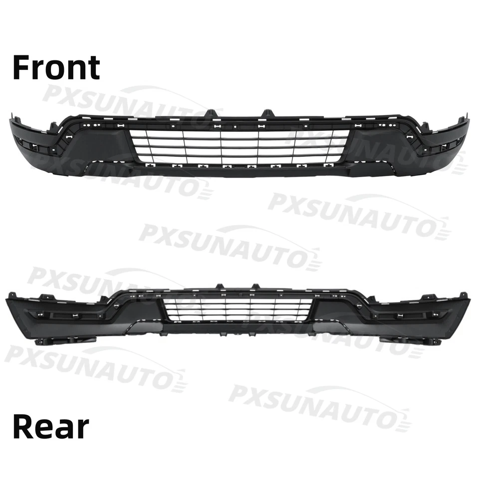 Front Bumper Cover Front Bumper Kit For Ford Explorer 2018-2019 - Imagem 3 de 4