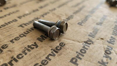 #ad TWO OEM YAMAHA BOLTS WARRANTYFREESHIPPING 92995 06600 00 97075 06025 00 A77 4 $11.99