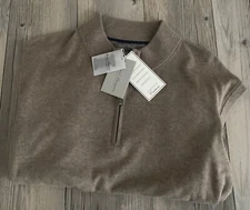 Daniel Cremieux Signature 1/4 Zip Sweater Vest Touch Of Cashmere Mens XXL NWT