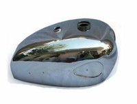 BSA Gold Star A7 A10 Super Rocket Aluminium Kraftstofftank + Deckel